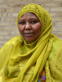 Woman in traditional dress